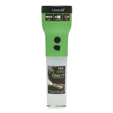 LITEZALL Rechargeable Flashlight/Lantern LA-RCHSFFL1-9/18